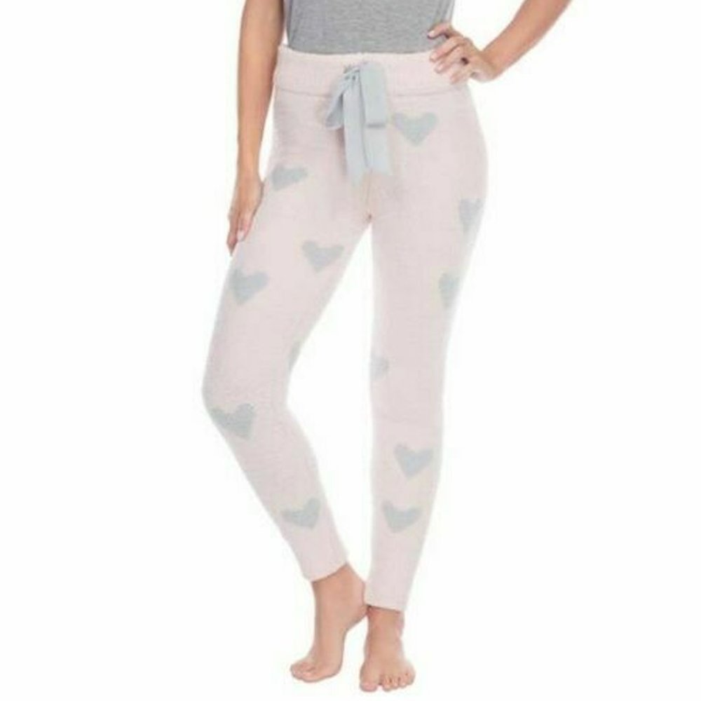 Honeydew Super Soft Chenille PJ Pajama Legging Pant Hearts NWT XXL 2XL